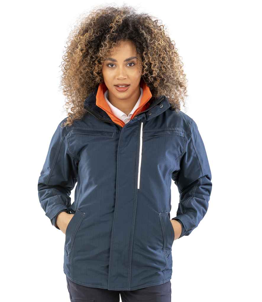 Result WorkGuard Denim Texture Rugged Jacket
