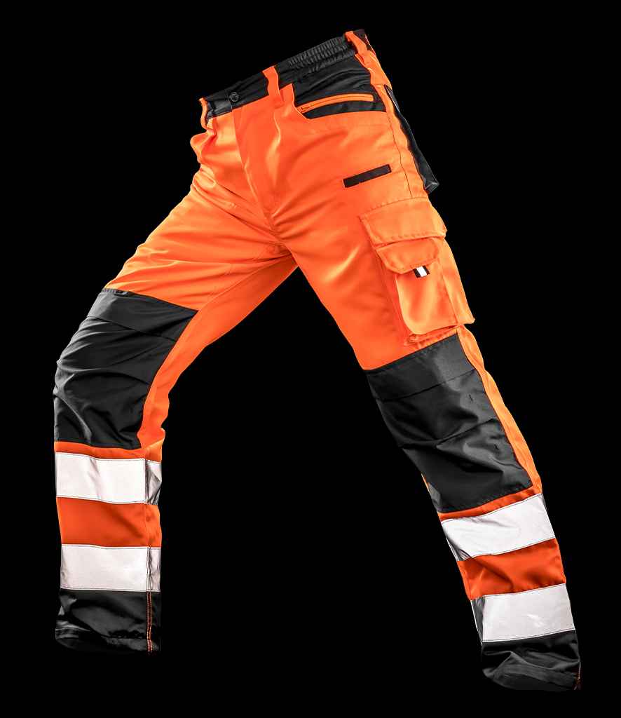 Result SafeGuard HiVis Cargo Trousers