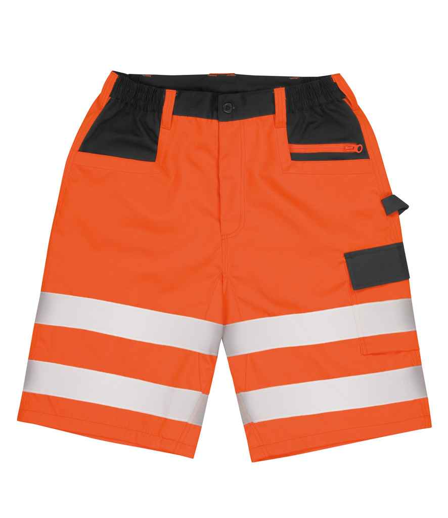Result SafeGuard HiVis Cargo Shorts