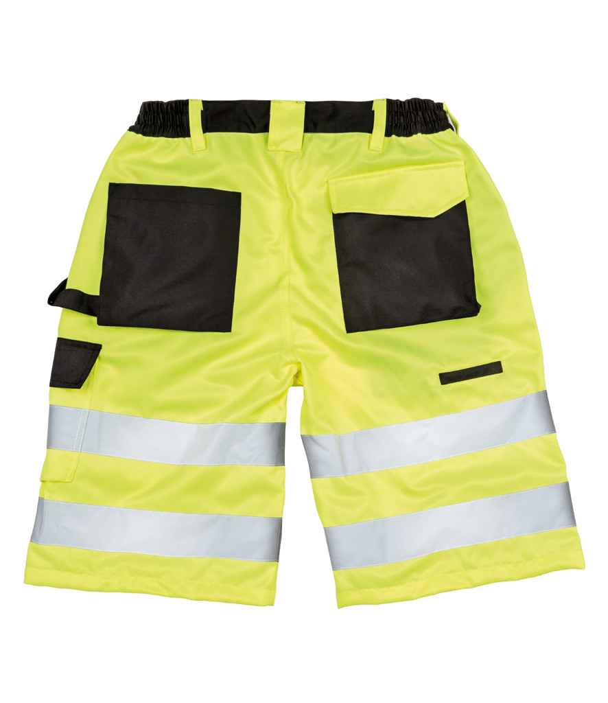 Result SafeGuard HiVis Cargo Shorts