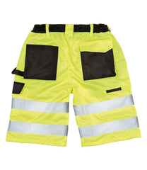 Result SafeGuard HiVis Cargo Shorts