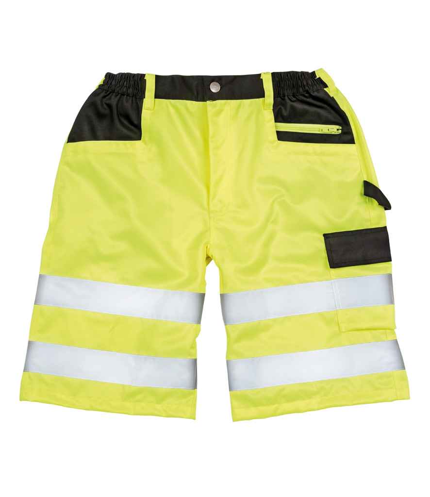 Result SafeGuard HiVis Cargo Shorts