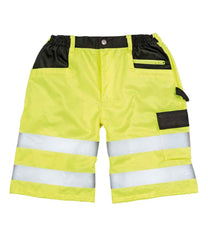 Result SafeGuard HiVis Cargo Shorts