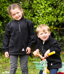 Result KidsYouths Zip Neck Polartherm Fleece