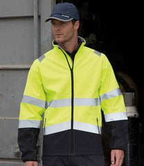 Result SafeGuard Printable Safety Soft Shell Jacket