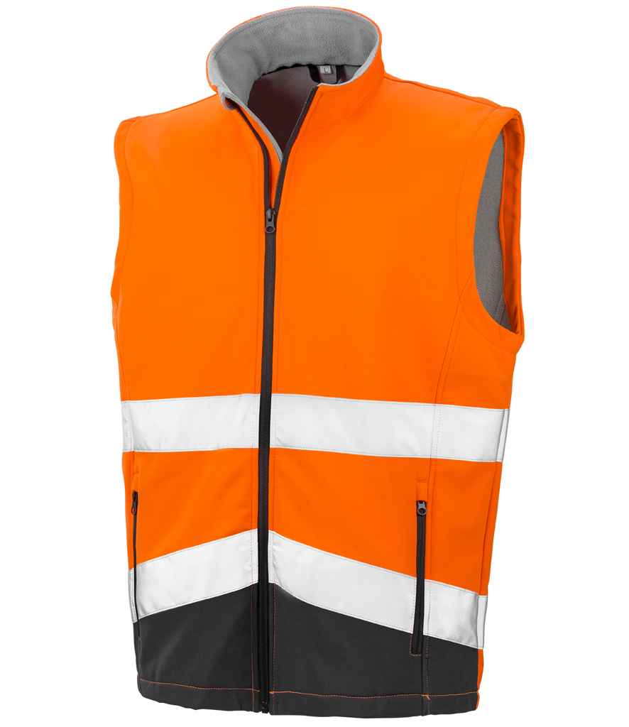 Result SafeGuard Printable Safety Soft Shell Gilet