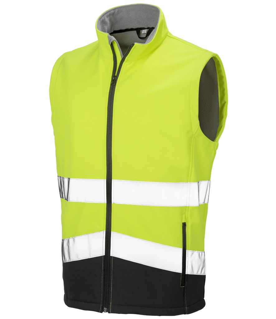 Result SafeGuard Printable Safety Soft Shell Gilet
