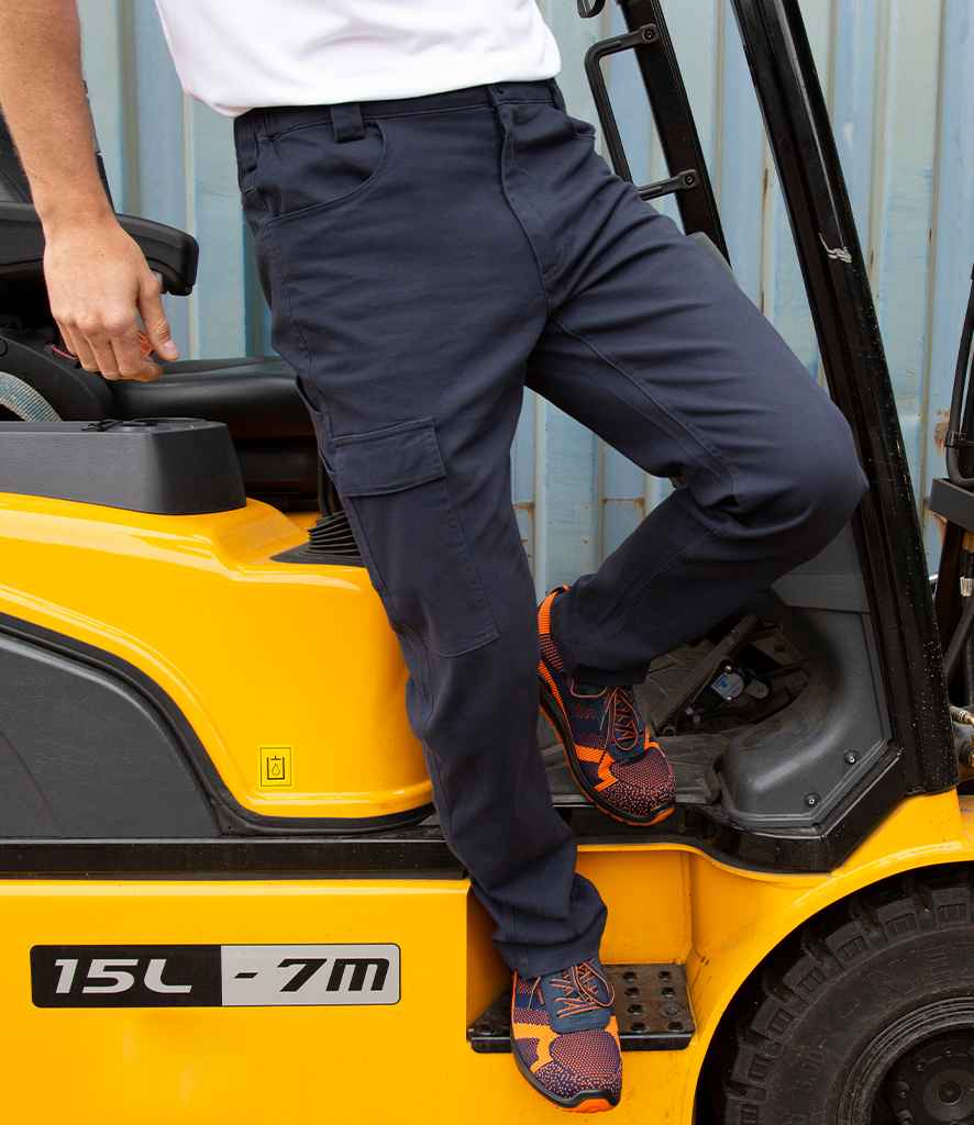 Result WorkGuard Super Stretch Slim Chino Trousers