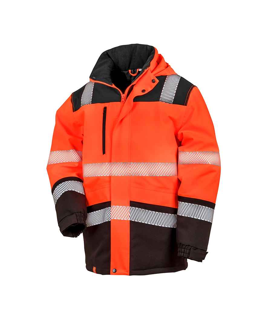 Result SafeGuard Extreme Tech Printable Soft Shell Safety Jacket