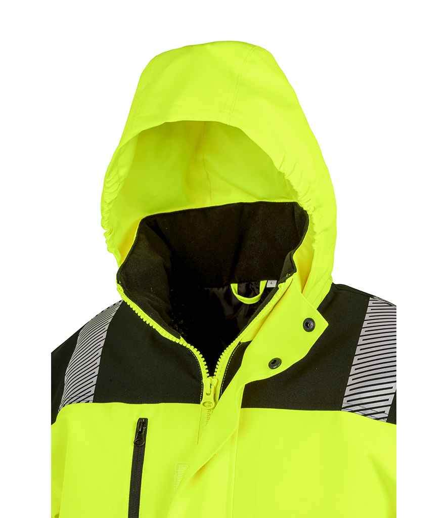 Result SafeGuard Extreme Tech Printable Soft Shell Safety Jacket