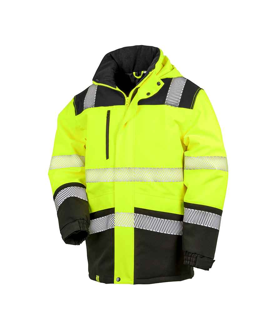 Result SafeGuard Extreme Tech Printable Soft Shell Safety Jacket