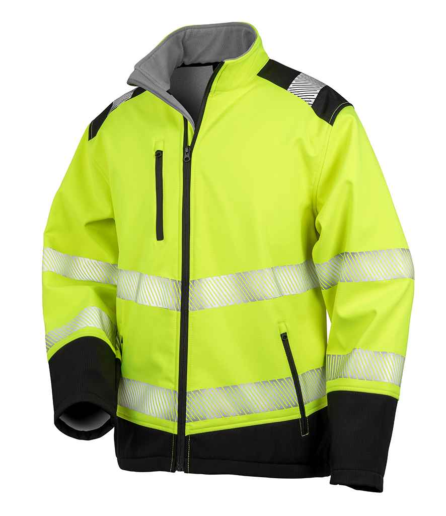Result SafeGuard Printable Ripstop Safety Soft Shell Jacket
