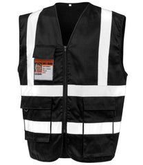Result SafeGuard Heavy Duty PolyCotton Security Vest