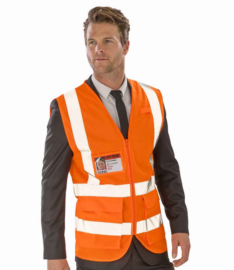 Result SafeGuard Executive Cool Mesh Safety Vest