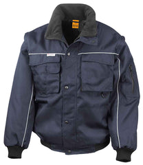Result WorkGuard Zip Sleeve Heavy Duty Jacket