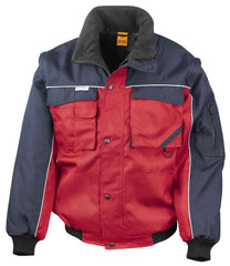Result WorkGuard Zip Sleeve Heavy Duty Jacket