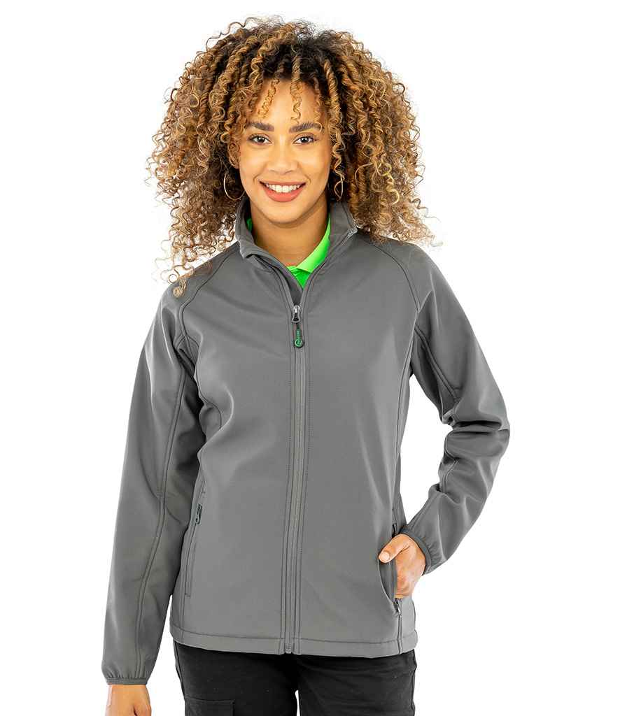 Result Genuine Recycled Ladies Printable Soft Shell Jacket