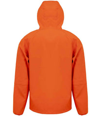 Result Recycled Three Layer Printable Hooded Soft Shell Jacket