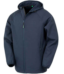 Result Genuine Recycled Three Layer Printable Hooded Soft Shell Jacket