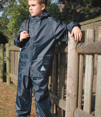 Result Kids Waterproof JacketTrouser Suit in Carry Bag