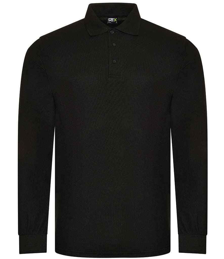 Pro RTX Pro Long Sleeve Piqu Polo Shirt