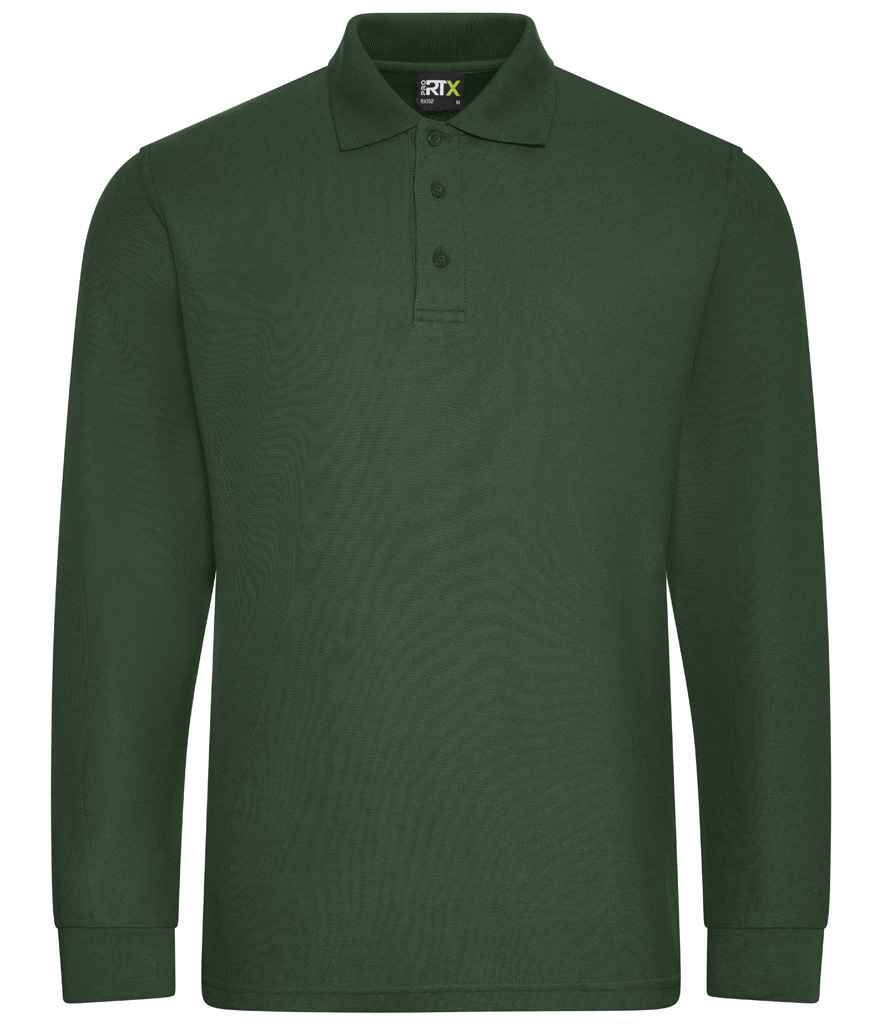 Pro RTX Pro Long Sleeve Piqu Polo Shirt