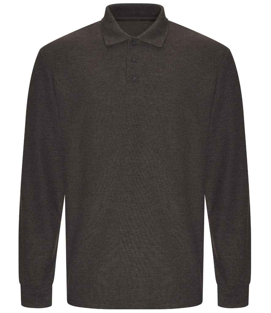 Pro RTX Pro Long Sleeve Piqu Polo Shirt