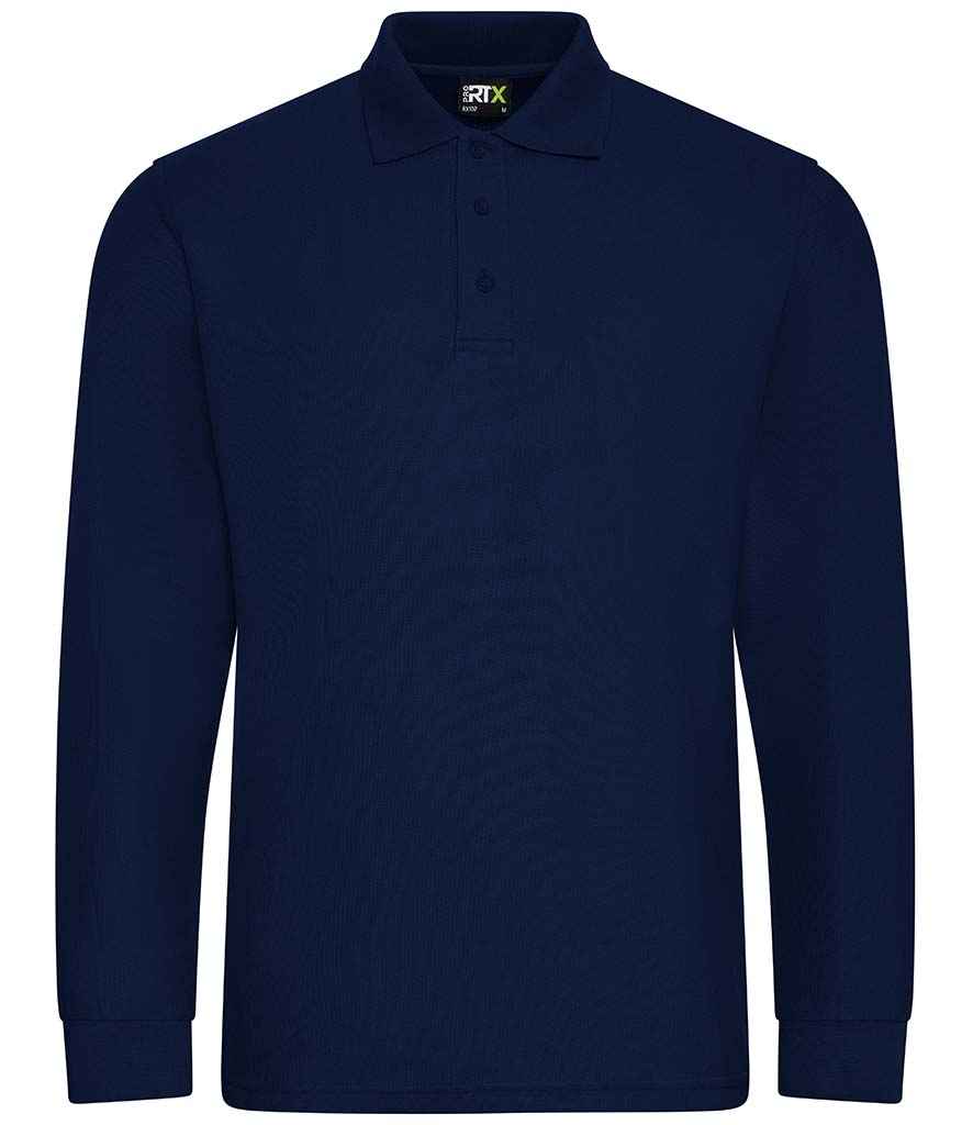 Pro RTX Pro Long Sleeve Piqu Polo Shirt