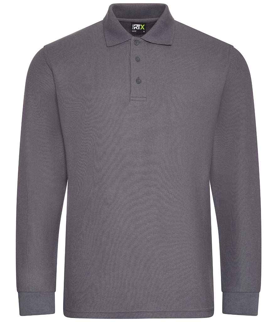Pro RTX Pro Long Sleeve Piqu Polo Shirt