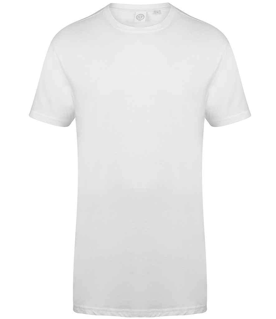 SF Clothing Longline Dipped Hem TShirt