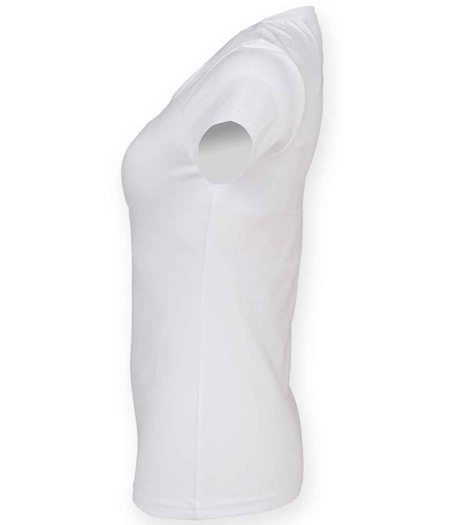 SF Clothing Ladies Feel Good Stretch V Neck TShirt