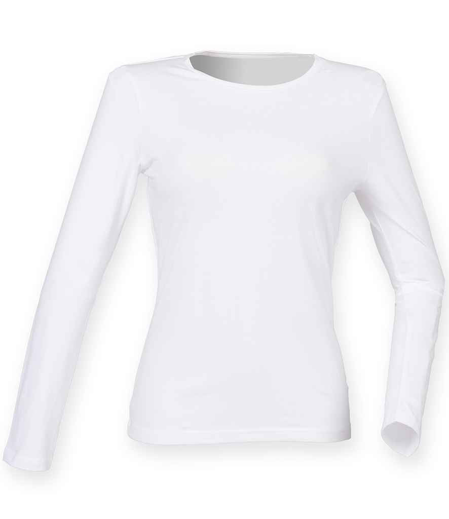 SF Clothing Ladies Feel Good Long Sleeve Stretch TShirt