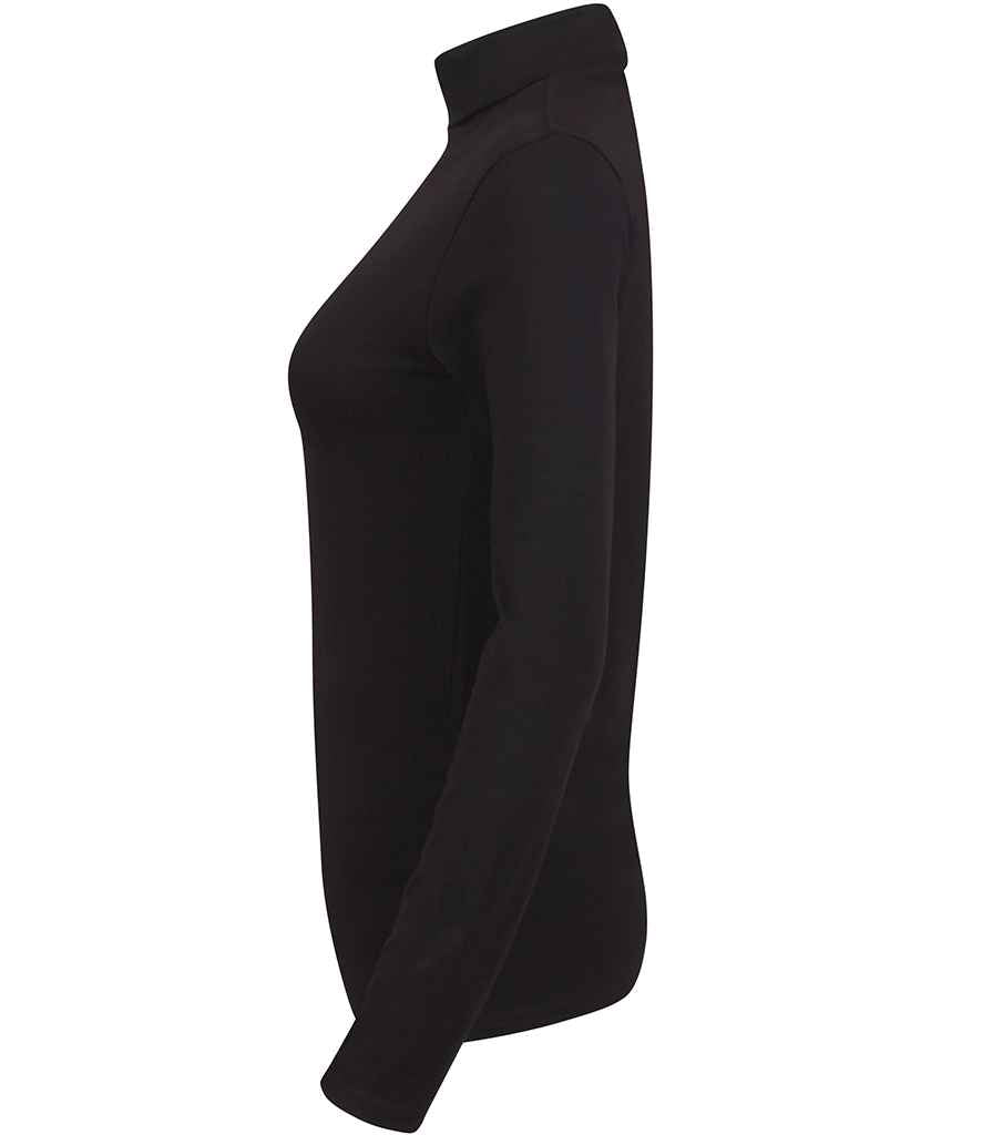 SF Clothing Ladies Feel Good Stretch Roll Neck TShirt
