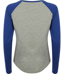 SF Clothing Ladies Long Sleeve Baseball TShirt