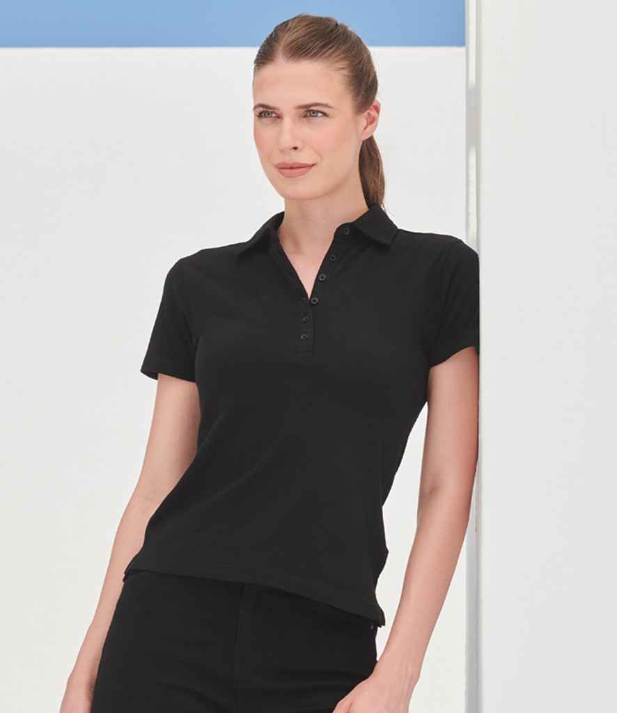SF Clothing Ladies Stretch Piqu Polo Shirt