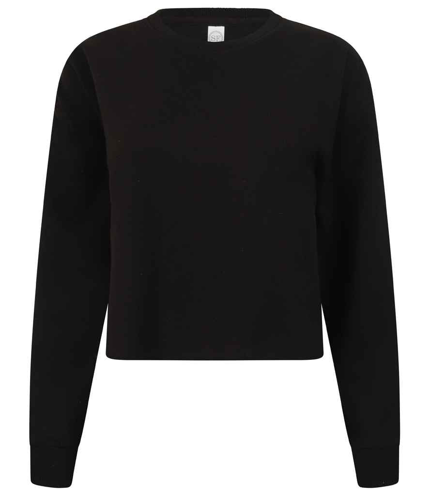 SF Clothing Ladies Cropped Slounge Sweatshirt