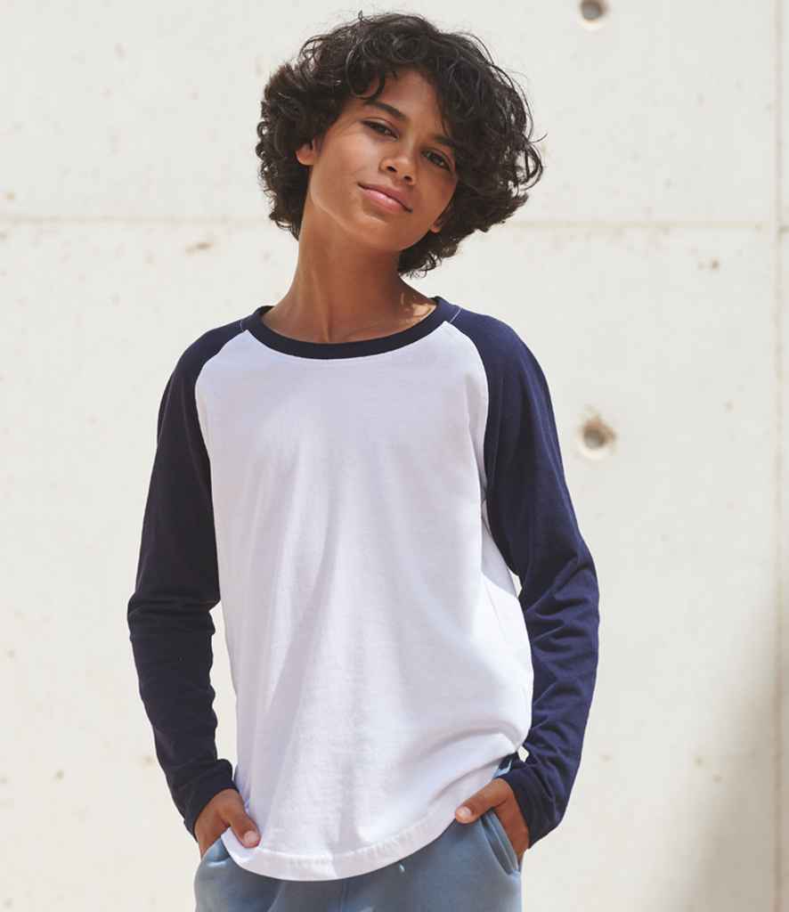 SF Clothing Kids Long Sleeve Baseball TShirt