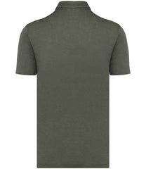 Spasso Knitted Linen Polo Shirt