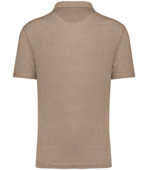 Spasso Linen Polo Shirt