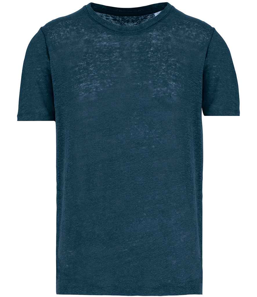 Spasso Crew Neck Linen TShirt
