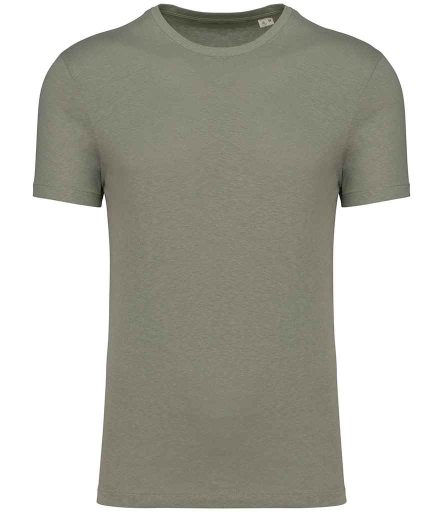 Spasso Unisex Organic Cotton Linen Blend TShirt