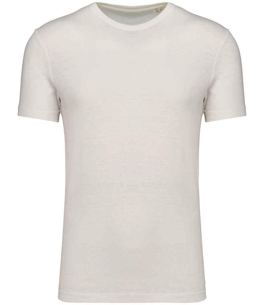 Spasso Unisex Organic Cotton Linen Blend TShirt