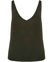 Spasso Ladies Linen Tank Top