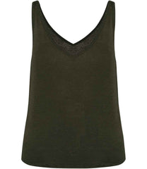Spasso Ladies Linen Tank Top