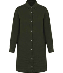 Spasso Ladies Linen Dress Shirt