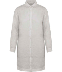 Spasso Ladies Linen Dress Shirt