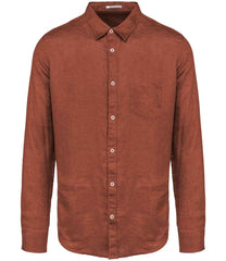 Spasso Long Sleeve Linen Shirt