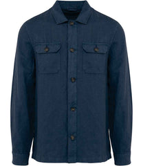 Spasso Linen Washed Overshirt