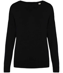 Spasso Ladies TENCEL V Neck Sweater