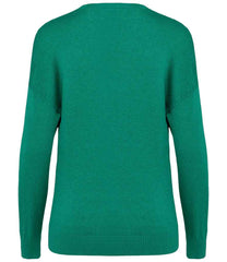 Spasso Ladies TENCEL V Neck Sweater